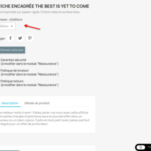 Module PrestaShop Bascule de prix HT / TTC / Masqué
