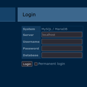 Quick Adminer